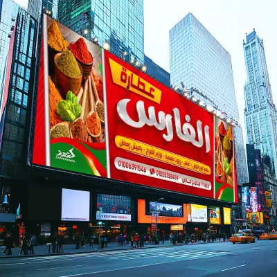 تصميم بانر دعاية وإعلان