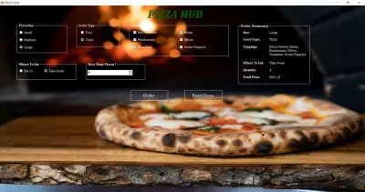 Piazza Ordering System