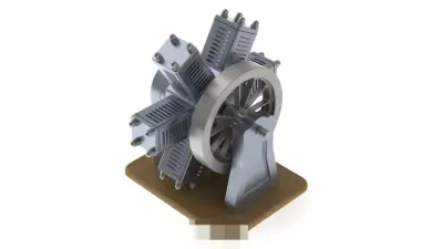 محرك قطري Radial Engine