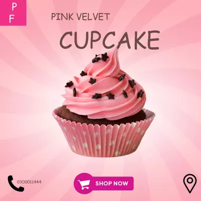 cupcake poster