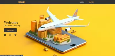 travel website