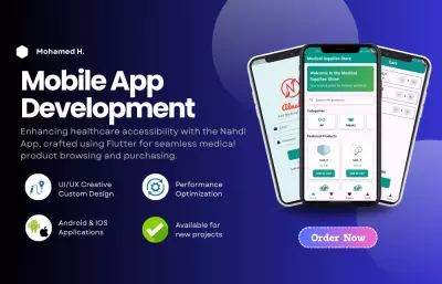 (Al-Nahdi)Ecommerce for medical Service app