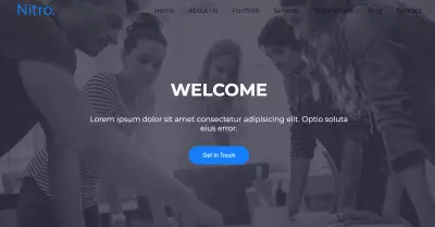 Nitro – موقع أعمال عصري وسريع لتجربة مستخدم متميزة