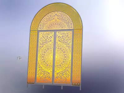 تصميم بوابة نمط اسلامي