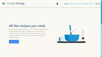 recipe-sharing platform