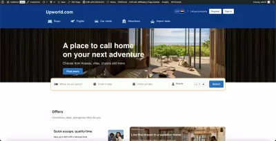 Booking website