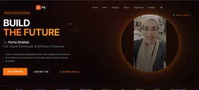 Portifolio ب React & Tailwind CSS
