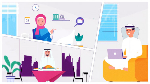 موشن جرافيك احترافي وجذاب