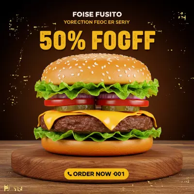 Social Media - Hamburgueria