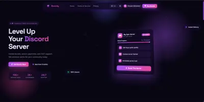 boostly - Level Up Your Discord Server