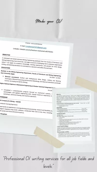 عمل CV احترافي وبنظام ATS - انشاء وتظبيط اكونت LinkedIn