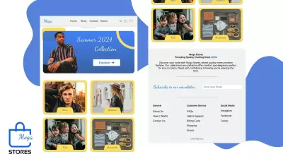 صفحة مقصودة لموقع تسوق