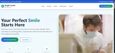 bright smile موقع عيادات اسنان