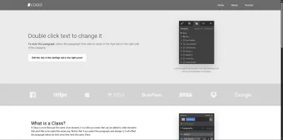 Landing Page – واجهة أولى قابلة للتخصيص باستخدام HTML CSS