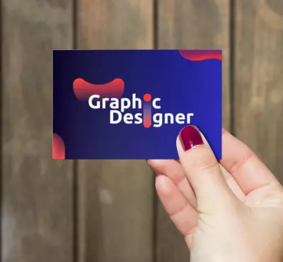 business card mokeup