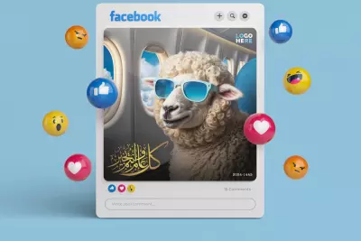 تصميم منشورات سوشيال ميديا بأسلوب احترافي جذاب