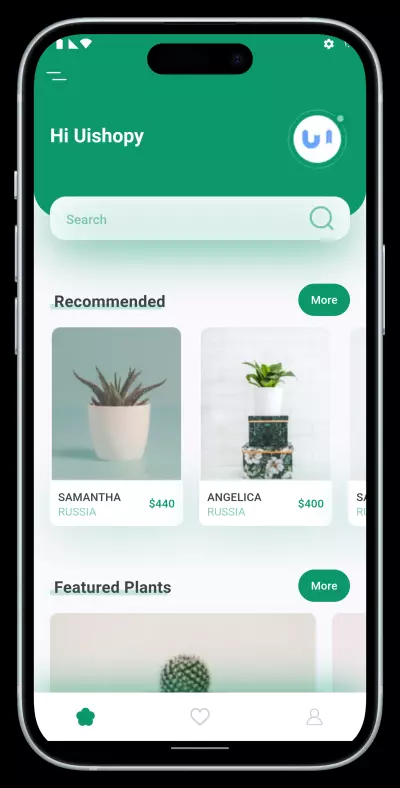 Planty App -  تطبيق لمتجر زهور و نباتات
