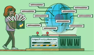 استخلاص بيانات المواقع باستخدام Python وواجهة تحكم