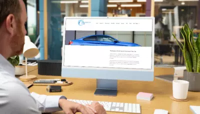 موقع هبوط لمغسلة سيارات Wash Proبتصميم مخصص حسب طلب العميل بال wordpress