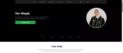 portfolio page