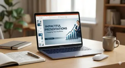 تصميم عروض PowerPoint احترافية بجودة عالية وتنظيم مميز