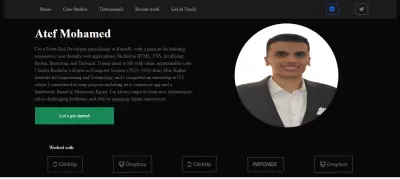 تصميم وتطوير صفحة هبوط Landing Page
