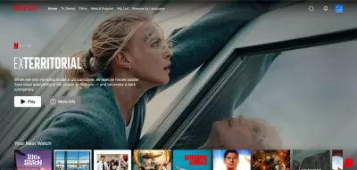 تصميم واجهة مشابهة لـ Netflix | مشروع تدريبي لعرض الأفلام بطريقة احترافية