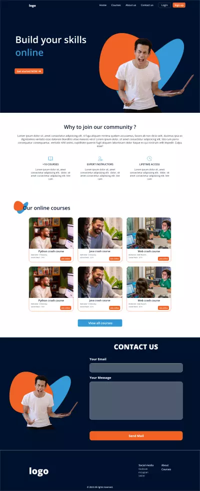 منصة التعلم عن بعد