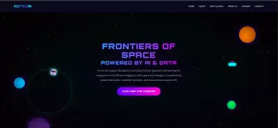 تصميم صفحة هبوط احترافية (Landing Page) متجاوبة باستخدام HTML / CSS