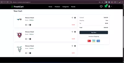 e-commerce website