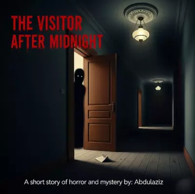 قصه قصيره ، الزائر بعد منتصف الليل