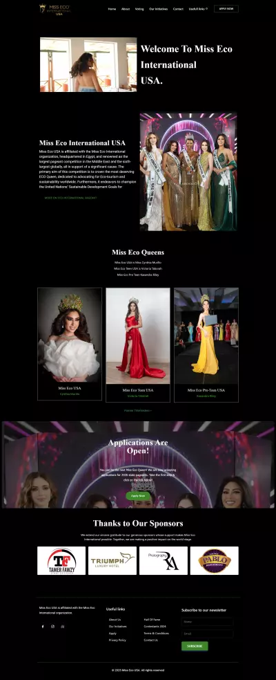 مسابقة Miss Eco USA – منصة للجمال والاستدامة