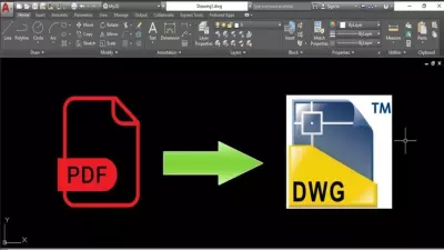 تحويل PDF إلى DWG
