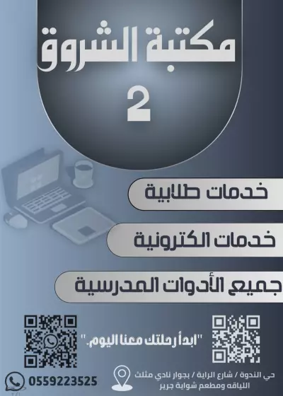 مصمم اعلانات لمؤسسات
