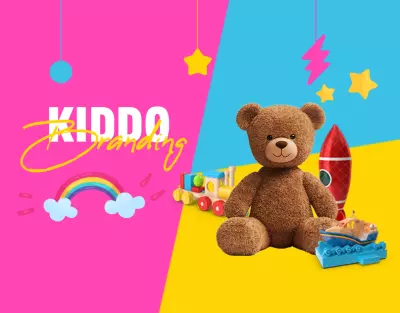هوية بصرية كاملة لبراند Kiddo