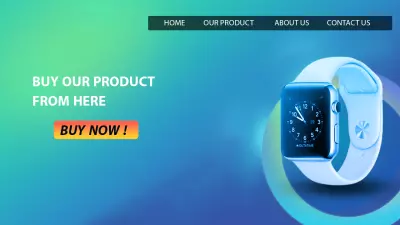 تصميم بانر لمتجرك - Web Design Banner