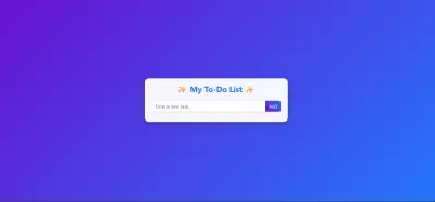 عمل todo list باستخدام html / css / js