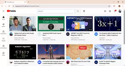 YouTube Clone