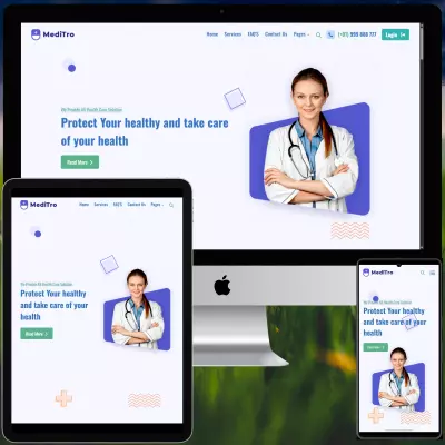 clinic app - موقع الكتروني للخدمات الطبية