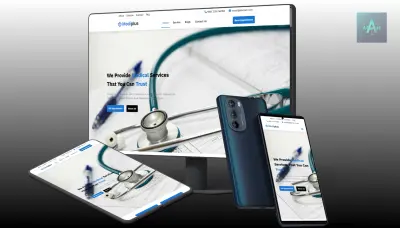 Medical Promo Page – صفحة هبوط طبية تعريفية (Landing Page)