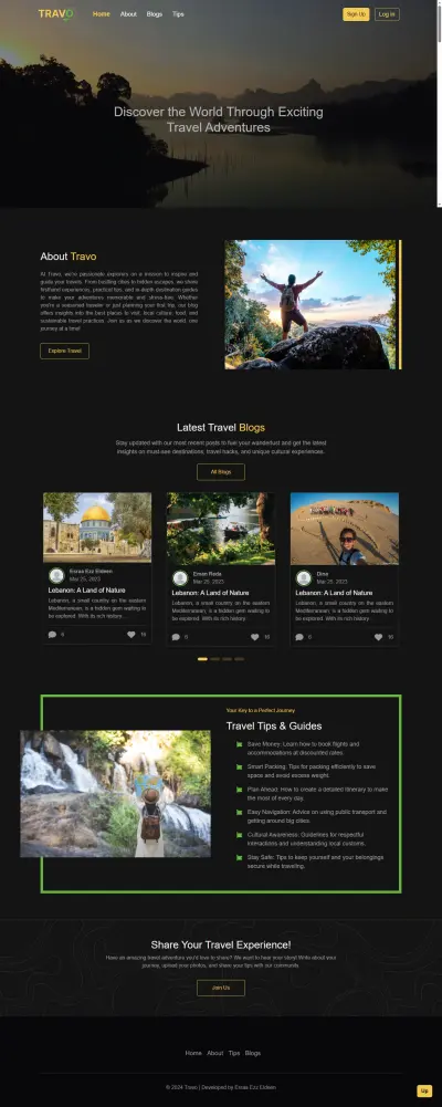 مصمم ومطور مواقع