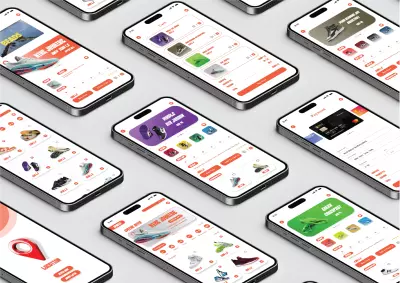 تصميم تطبيق هاتف لشراء الاحذية الرياضية |UI/UX
