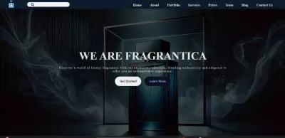 Elegant Perfume E-Commerce Website – Modern, Responsive & Ready to Sell