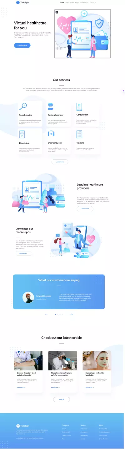 تصميم Landing Page احترافية باستخدام HTML وCSS