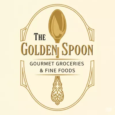 شعار مطعم the Golden spoon