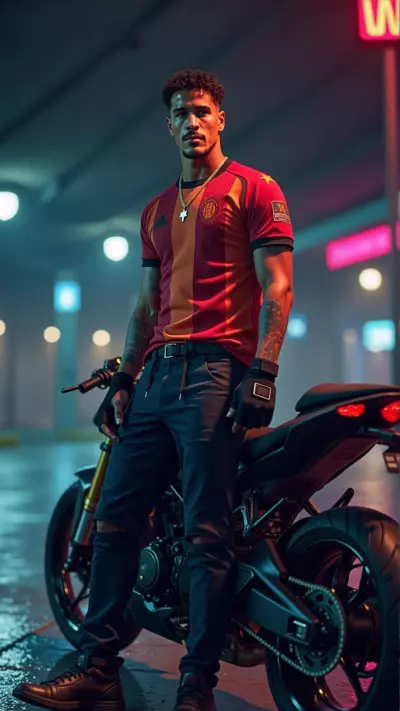 تصميم بوسترات لشخصيات لاعبي الترجي بأسلوب GTA 6