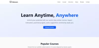 E-Learning platform