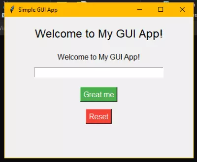 Welcoming App