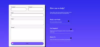 Develop Responsive Form Page for E-Commerce Website