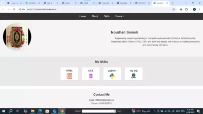 profile page